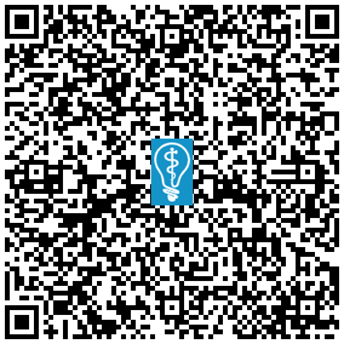 QR code image for Partial Denture for One Missing Tooth in North Richland Hills, TX